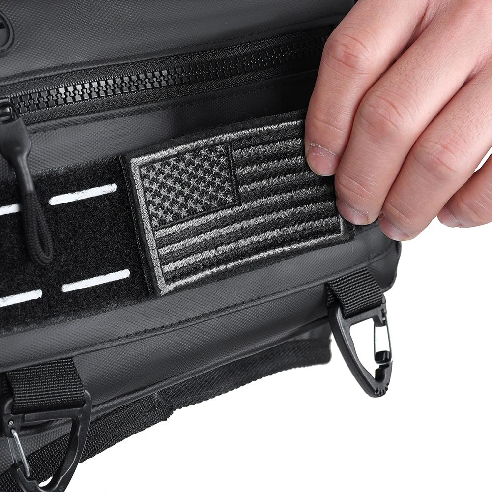 Sports Chest Bag Lightweight Front Chest Pack Running Vest Bag With Pocket Phone Holder Large Capacity Waterproof Tactical Vest