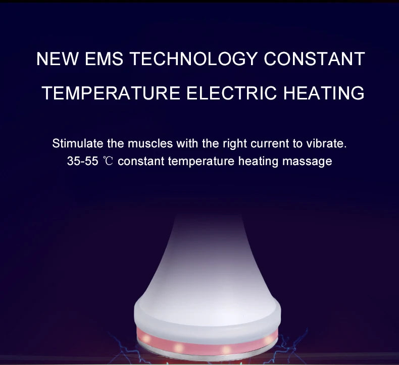 Treatment, physiotherapy equipment Electronic muscle massager constant temperature heating micro electric massager