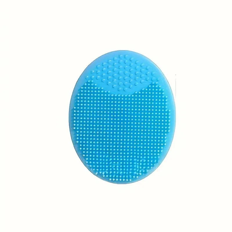 Silicone Shampoo Brush for Baby Infant Bathing Soft Silicone Boys Kids Shower Brush Head Hair Washing Massage Brushes Wipe Comb