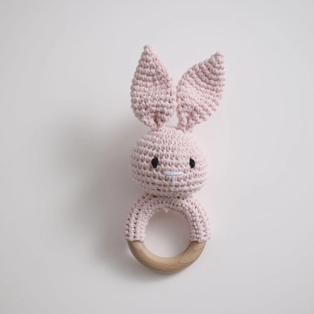 Newborn Bath Set Baby Drool Towel,Socks,Rattle,Brush,Mileage Card Gifts Box Photography Props Accessories Wooden Children's Gift