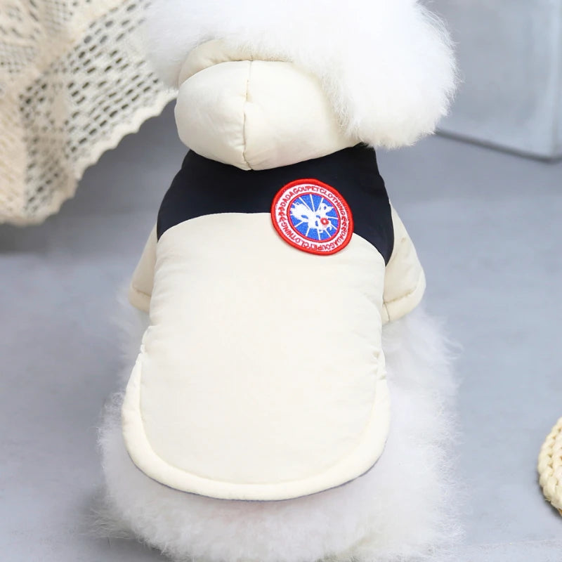 Dog Thicken Coat Overalls Winter Warm Dog Clothes For Small Dogs Puppy Chihuahua Jacket Poodle Costumes Pet Coats Yorkie Apparel