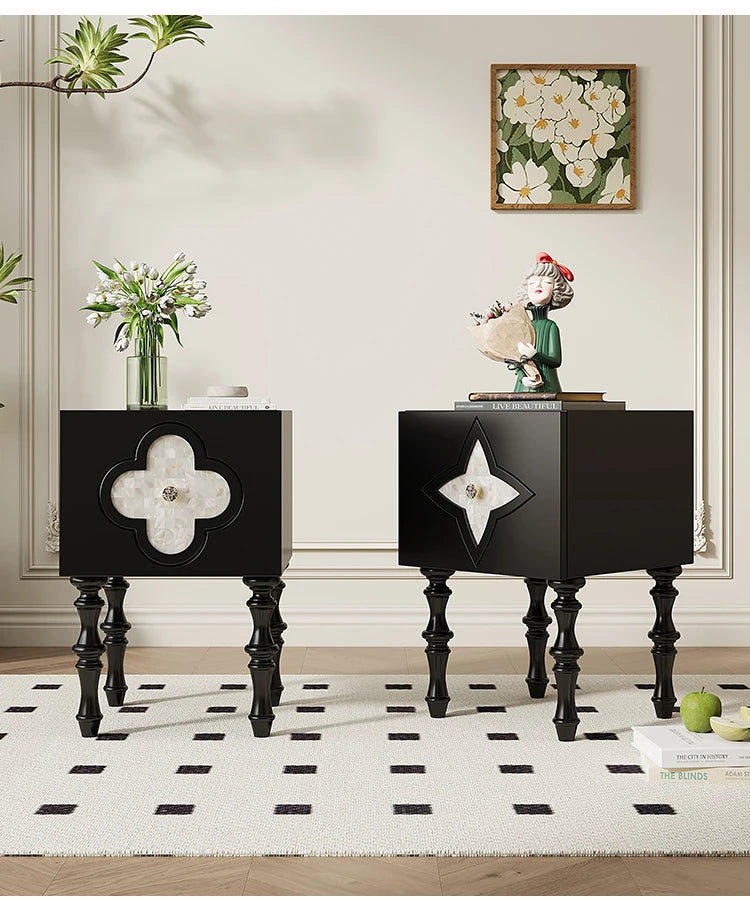 Premium Aesthetic Nightstand Modern Minimalist Classic Nordic Nightstand Drawer Trendy Mesa De Cabeceira Bedroom Furniture