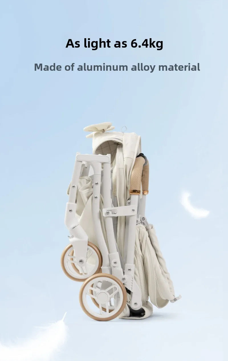 Outdoor Puppy Stroller Cat Dog Travel Breathable Pet Stroller Lightweight Convenient Folding Small Medium Pet Stroller Products