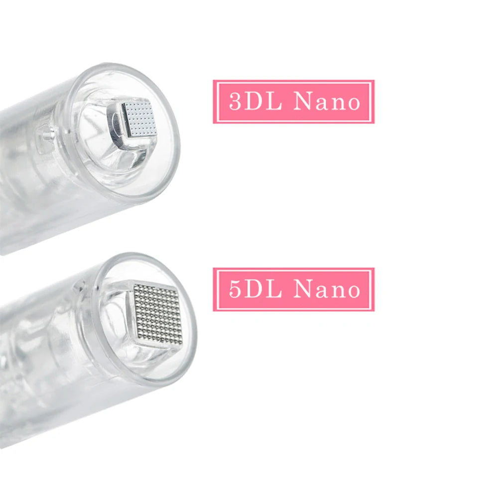 Professional Derma Pen Microneedle Pen With Needles Cartridges Skin Care Device Wireless Microneedling Machine Beauty Tool