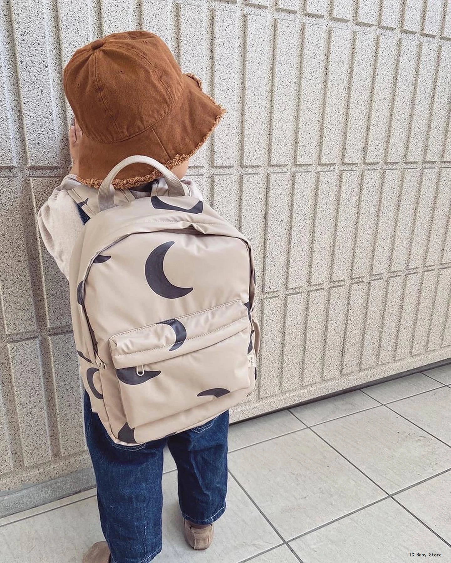 KS Baby Backpack Kids Schoolbag Kindergarten Bags Brand Cherry Lemon Children's Boys Girls Mom Traveling Storage Bag Wholesale
