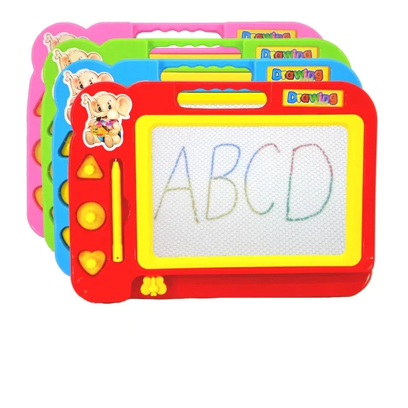 Kids Magnetic Drawing Board - Writing Pad & Color Graffiti Toy, Educational Doodle Art Set Best Gift for Children