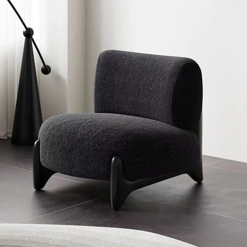 Cream Wind, Stool, Living Room, Balcony Bedroom, Chair Bed and Breakfast, Lazy Sofa Internet Celebrity Leisure Chair Sofa Chair