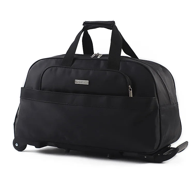 Large Capacity Men Trolley Bag Portable Waterproof Travel Suitcase Women Rolling Luggage With Wheels Carry-On Bags
