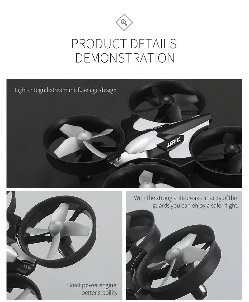 Hot Selling JJRC H36 Mini RC Drone Helicopter 360° Flip Remote Control Quadcopter Toy 4ch 6-Axis Headless Mode Mini Drone
