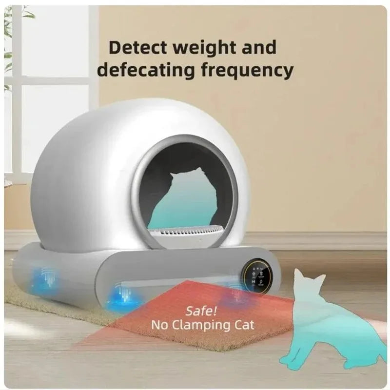 Automatic Cat Litter Box Accessories Bin Door Collecting Feces Bottom Capsule Garbage Bag for Cat Toilet Litter Box