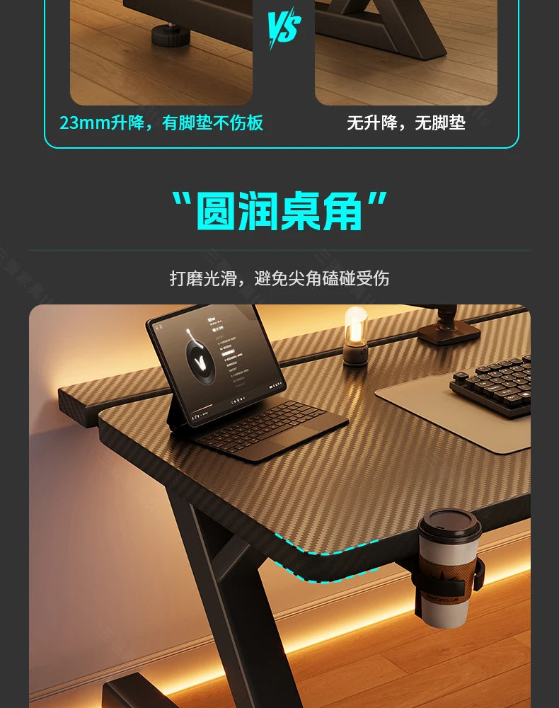 Hidden Aesthetic Office Desk Unique Living Room Musical Studio Office Desk Reception Vanity Mesa Ordenador Home Furniture