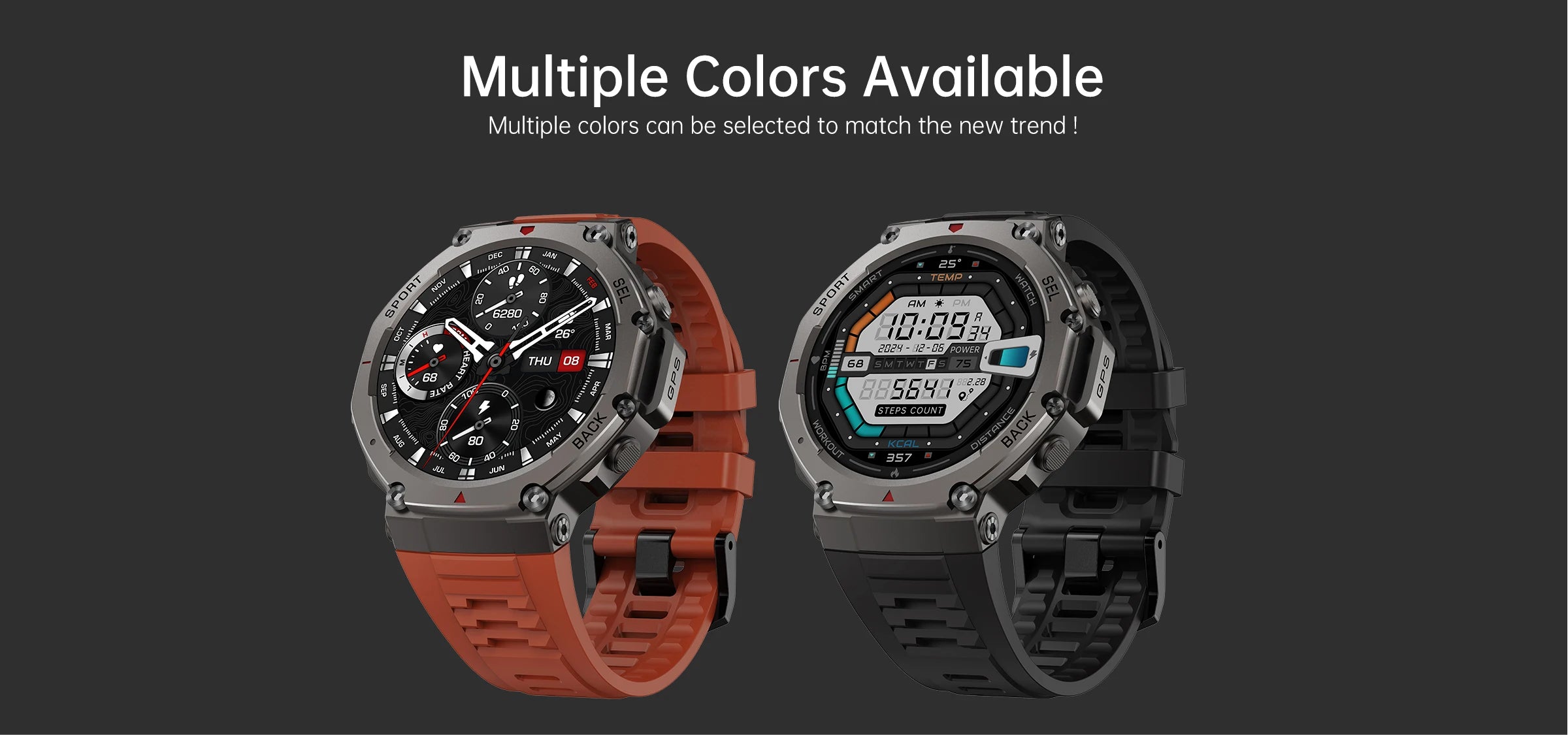 T-Rex 3 Ultra GPS Smart Watch 5 ATM Waterproof Built-in Dual-band GNSS Compass Military Sport Smartwatch Men 2025 New For Xiaomi