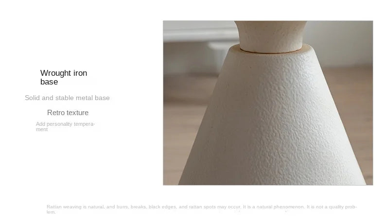 IHOME Retro Small Family Living Room, Small Wooden Table, Coffee Table Beside Sofa, Home Stay Balcony, Leisure Iron Tea Table