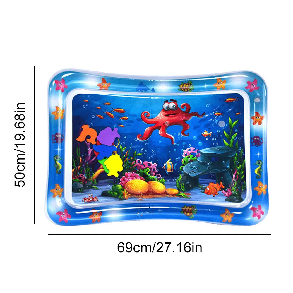 Baby Water Play Mat Inflatable Toys Children's Mat Kids Thicken PVC Playmat Toddler Activity Play Center Water Mat for Babies