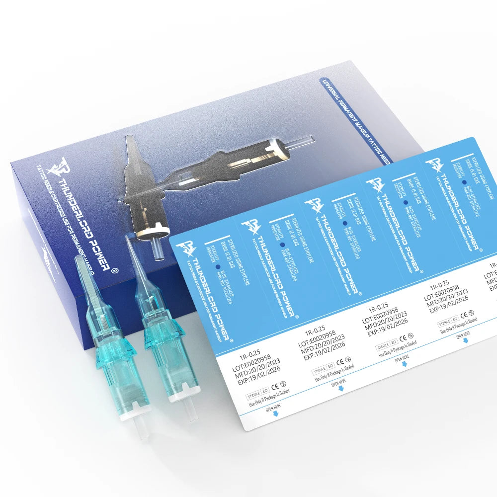 New Thunderlord Power Tattoo Needle Liner Shader Permanent Makeup Tattoo Cartridge RS MG U For Universal Tattoo Machine Pen