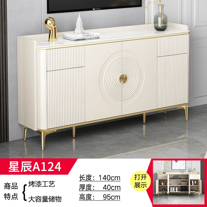 Large Household Living Room Cabinets European Metal Legs Glam Luxury Living Room Cabinets Nordic Modern Szafka Vintage Furniture