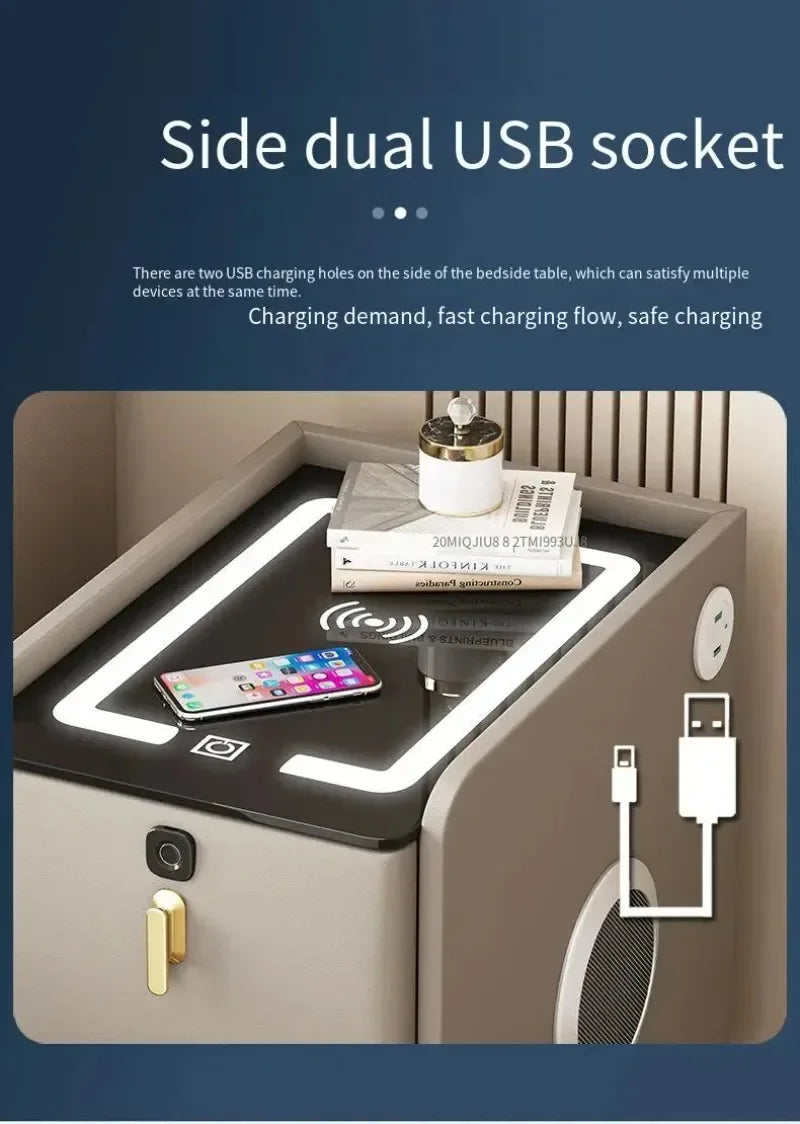 Night Table Bedside Nightstands Bedroom Bedside Furniture Gamer Narrow Bed Desk Nordic Drawer Closets Meubles De Chambre