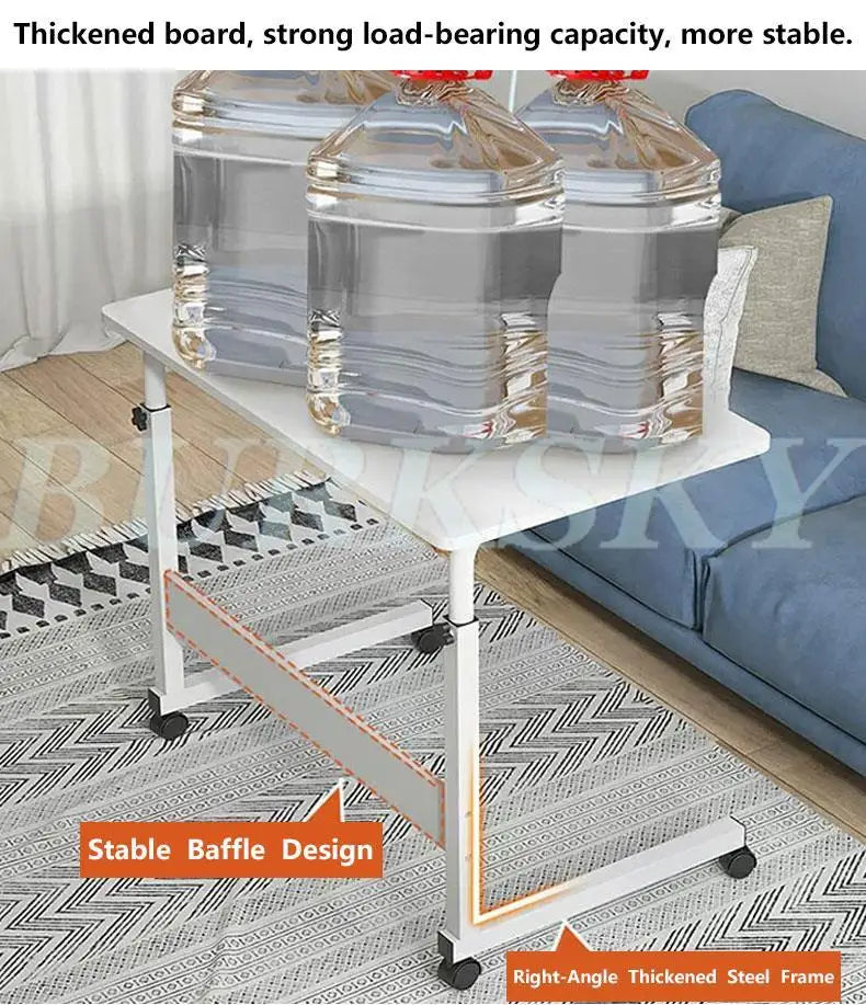 Simple Laptop Desk Lazy Bed Desk Learning Simple Small Table Learning Table Movable Bedside Adjustable Portable Laptop table