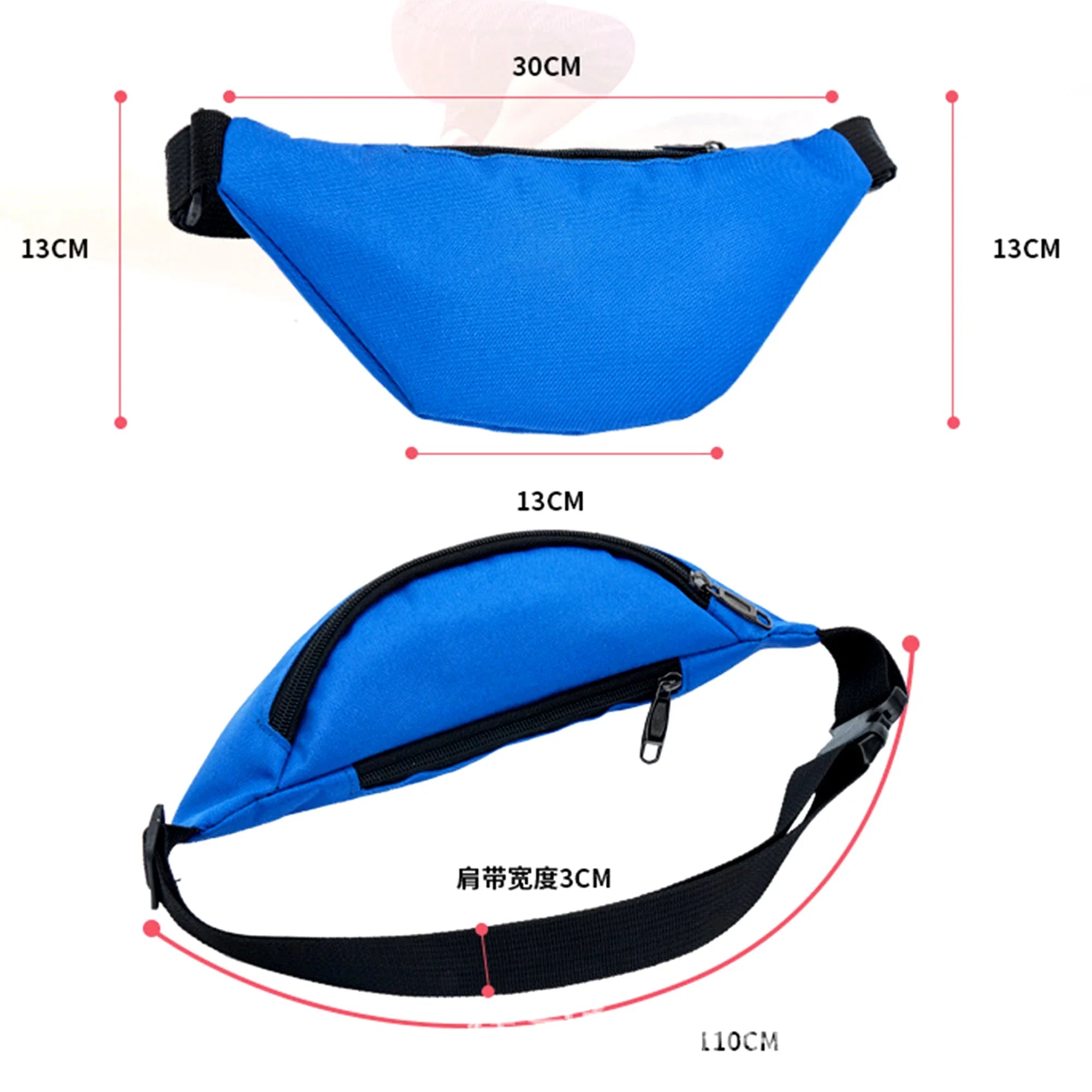 KPop Demon Hunters Girl Waist Bag Movie Anime Kids Fanny Packs Cartoon Cute Crossbody Chest Packs Lightweight Child Belt Bum Bag