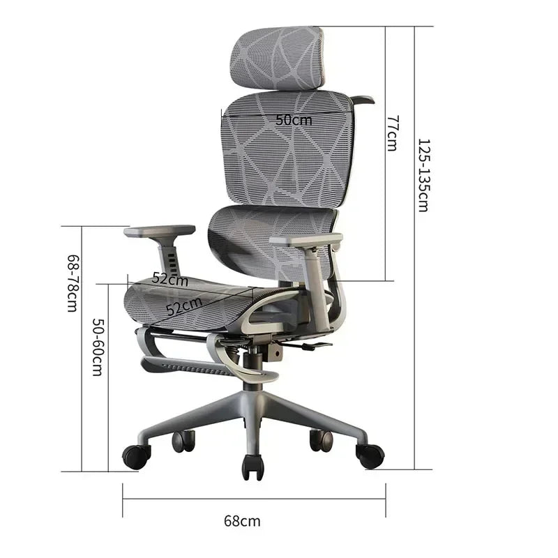 Ergonomic Chair 3D Headrest Armchair Gaming Chairs Computer Recliner Relaxing Massage Silla De Escritorio Office Furniture