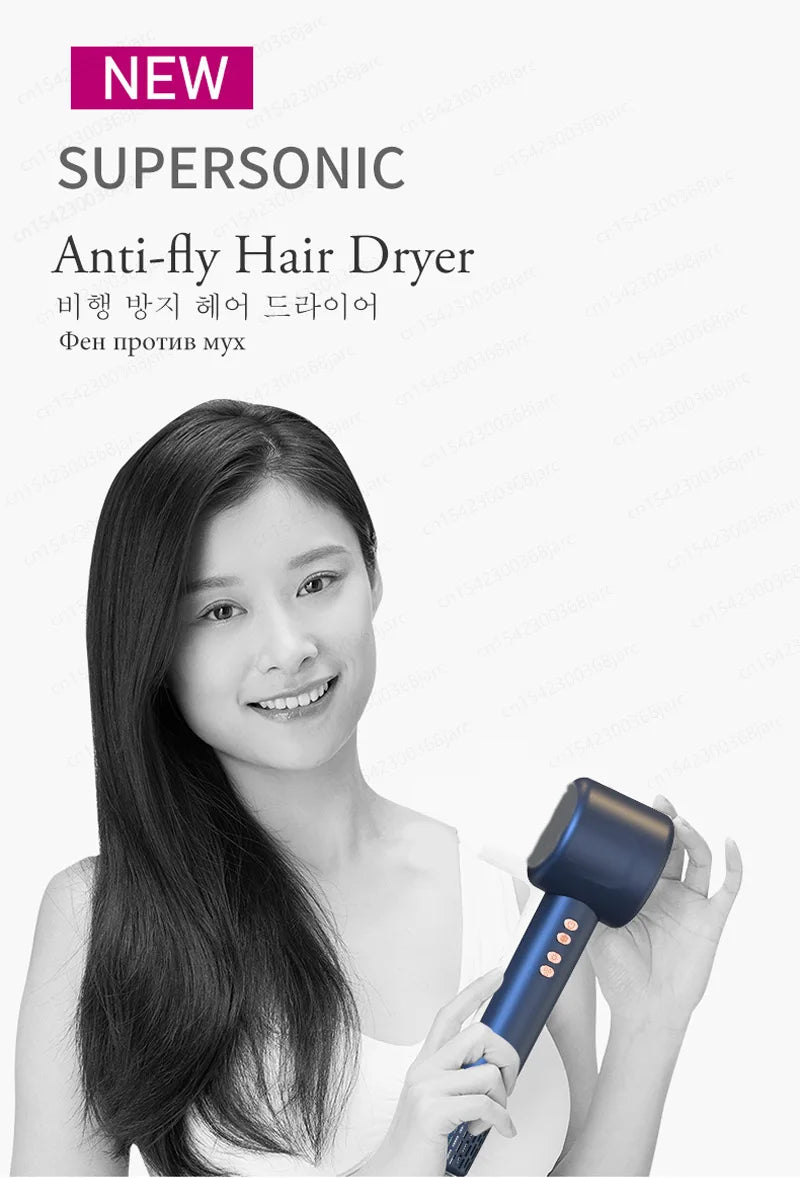 Super Hair Dryer 220V Leafless Hair dryer Personal Hair Care Styling Negative Ion Tool Constant Anion Electric Hair Dryers