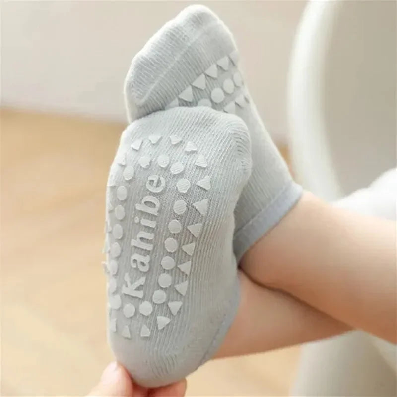 Soft Newborn Slip Toddler Anti Sock For Girls Boys Baby Girl Boy Sport Socks and Knee 2Pcs Infant Set Summer Spring 2023 New