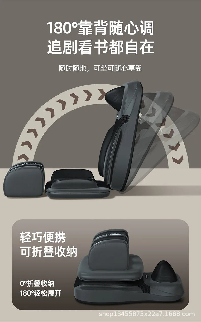 Full Body Hot Compress Massage Cushion Household Five-in-one Multi-part Massage Pad Intelligent Remote Control