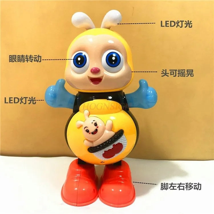 Children's electric robot toy: Dog can walk and dance, puppy