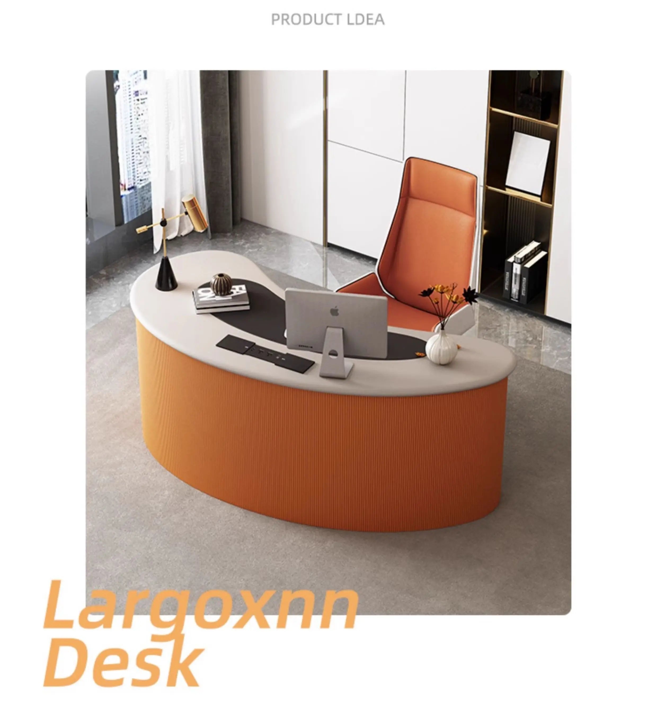 Crafts Aesthetic Office Desk Display Minimalist Cute Small Office Desk Study Modern Escritorio Oficina Commercial Furniture