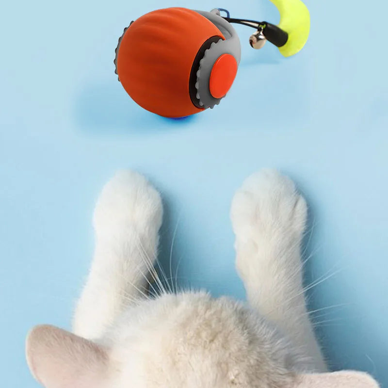 Hot pet smart cat ball cat toy ball electric cat toy self-exciting boredom ball safe bite-resistant pet toy