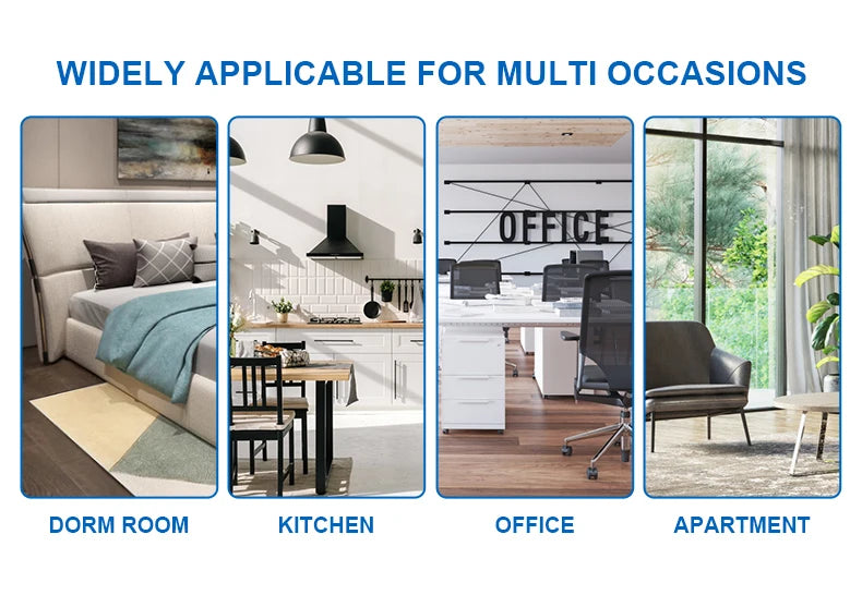 Vanace Compact Refrigerator 35 Liter Mini Bar Beverage Cooler Milk Small Fridge With LED Light