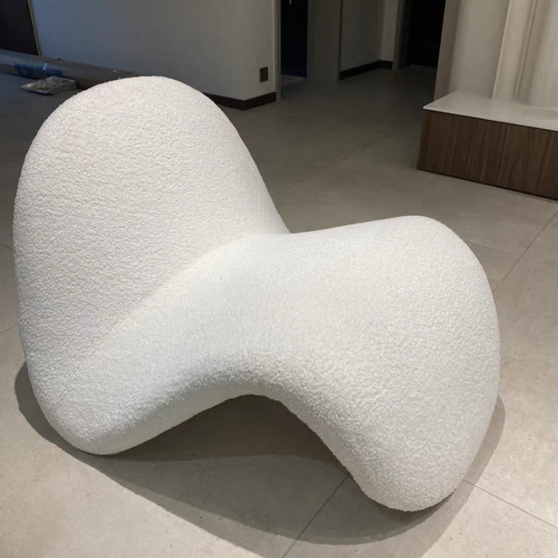 Lazy Sofa Bedroom Balcony Lying Small Single Creative Special-shaped Tongue Chair Dropshipping MOOJOU
