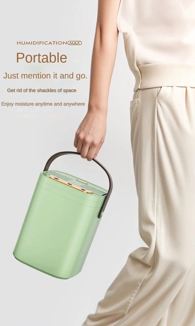 Three spray night light humidifier 1.8L portable leather portable purifier essential oil diffuser home office humidifier