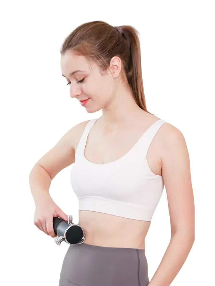 High Frequency Fascia Gun Relaxation Gun Sports Fitness Muscle Relaxation Massager Full Body Massage 3 Gear