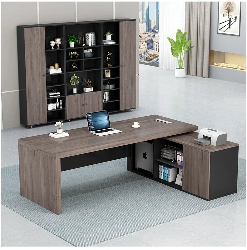 Commercial External Office Desk Minimalist Industrial Cheap Luxury Office Desk Indoor Station Mesa Escritorio Modern Furniture