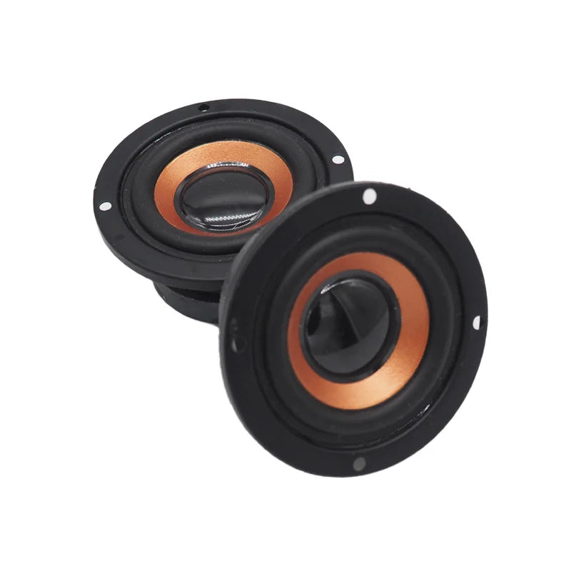 2 pcs/lot 63mm 4 ohm 5W Speakers Subwoofer 45 Core Magnetic Round Bass Loudspeaker DIY Mini Portable Bluetooth Speaker