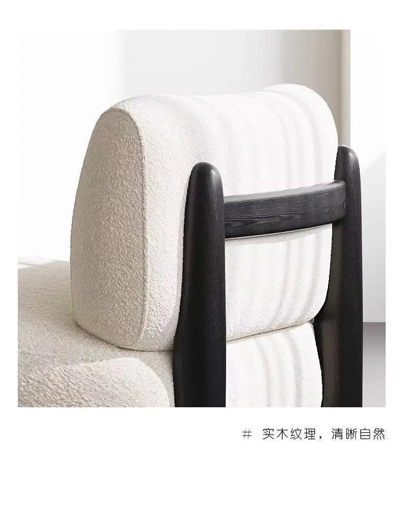 Cream Wind, Stool, Living Room, Balcony Bedroom, Chair Bed and Breakfast, Lazy Sofa Internet Celebrity Leisure Chair Sofa Chair