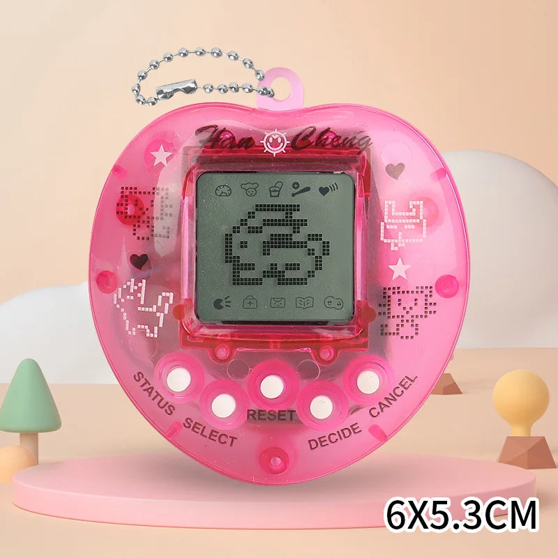 Hot Selling Electronic Pet Machines Handheld Mini Nostalgic Game Consoles Children'S Puzzle Toys, Hanging Decorations Gifts