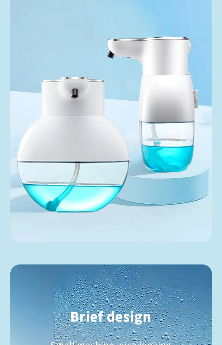 Smart Automatic Soap Foam Dispenser and Gel Bathroom Washing Hand liquid detergent Machine Wall Panels Mounted USB Rechargeable