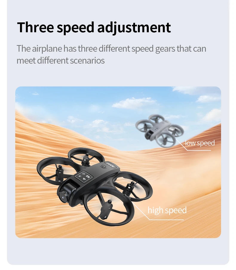 K100 Max Mini RC Drone 4K Professional HD Camera Optical Flow Positioning Colorfuls Dron Foldable RC Quadcopter Toys for Kids