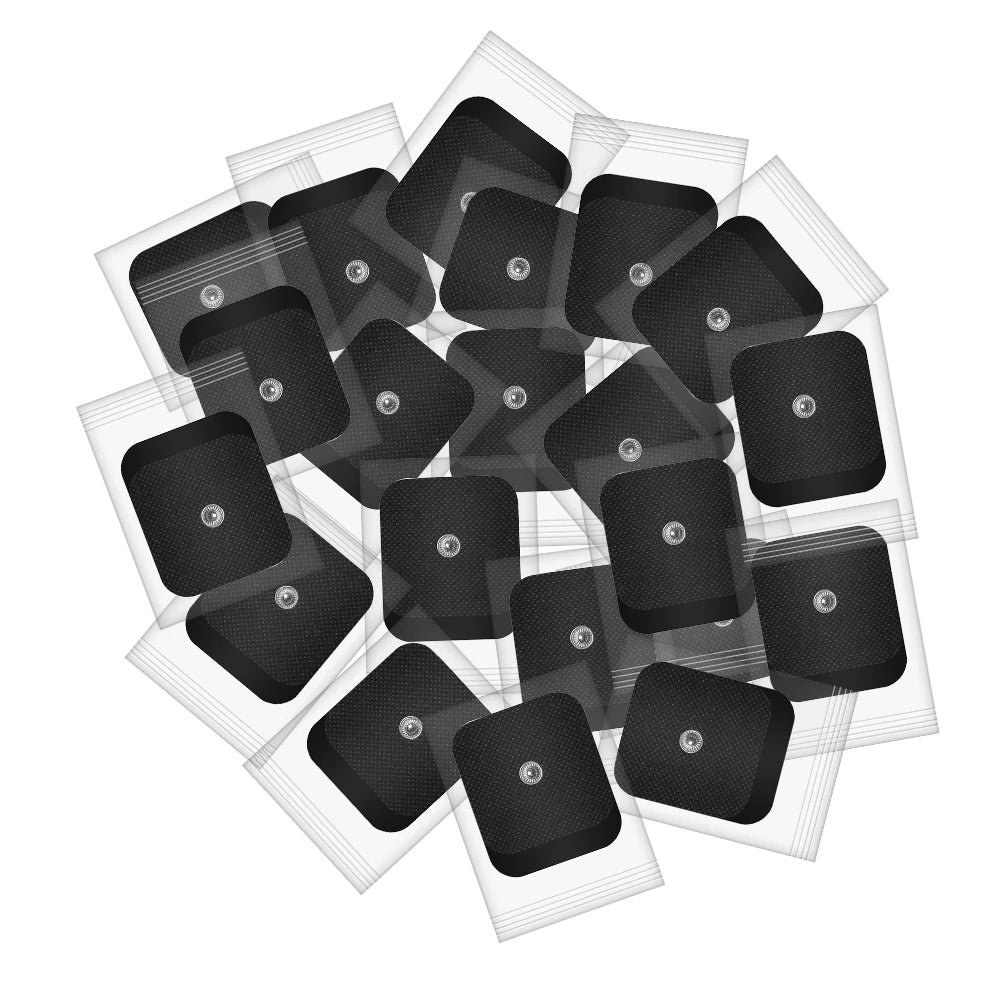 Tens Electroestimulador Pulse Acupuncture Massager 40 Levels EMS Muscle Stimulators Relaxation Medical Pain Relief with 10 Pads