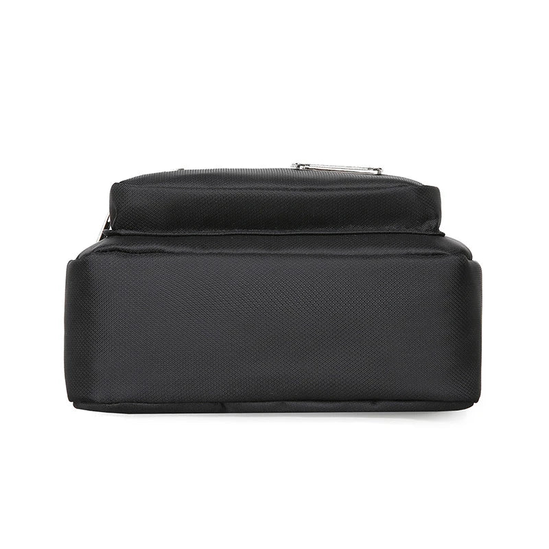 Four Layer Zipper Waterproof Single Shoulder Messenger Bag Business Bag Wallet