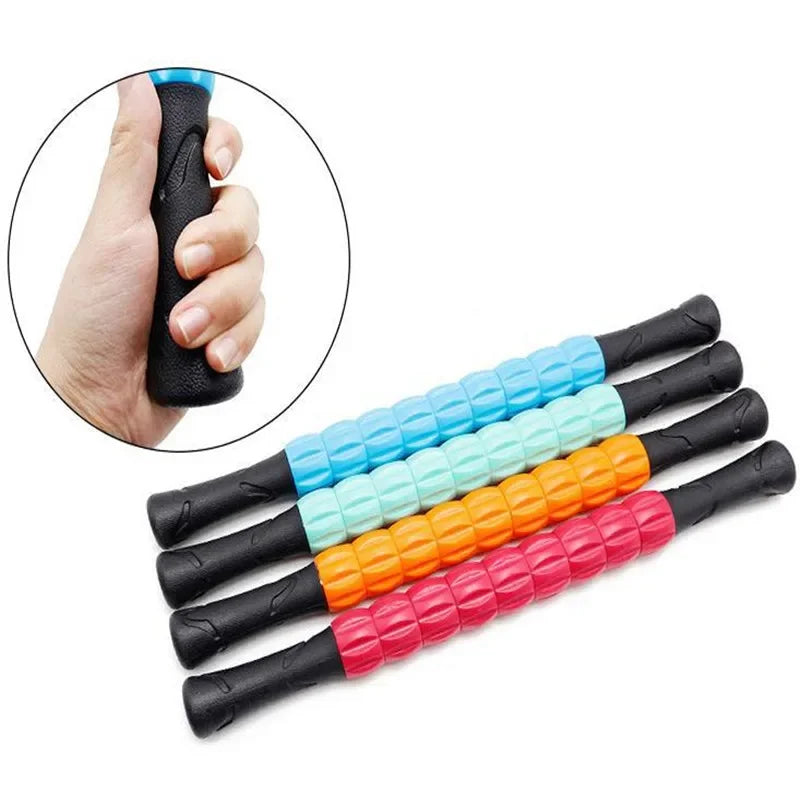 1Pcs Yoga Massage Stick Roller Fitness Body Massage Roller Body Massager For Relieving Muscle Soreness Massage Fitness Sticks