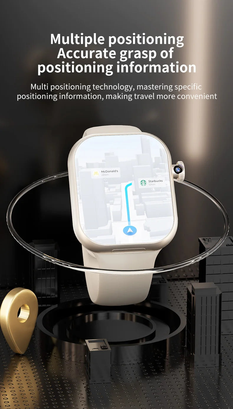 VP29 Smartwatch 5G Android 256GB Storage 4G/5G LTE Sim Card GPS WIFI 2.29 inch 490*580 Amoled Smart Watch With 8MP Rotary Camera