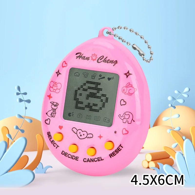 Hot Selling Electronic Pet Machines Handheld Mini Nostalgic Game Consoles Children'S Puzzle Toys, Hanging Decorations Gifts