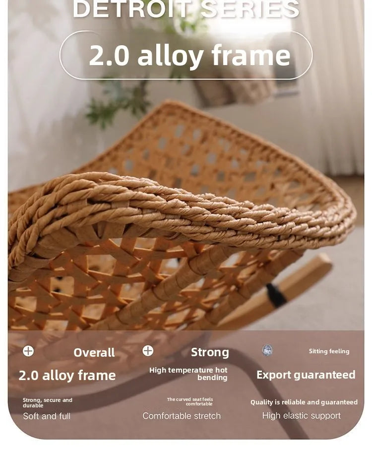 Outdoor Rattan, Recliner, Rocking Chair, Balcony, Outdoor, Courtyard, Leisure, Chair, Lazy, Sofa, Living Room, Sleepable