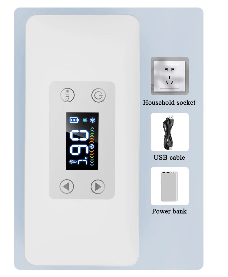 Car Portable Refrigerated Box Cool Box Cooler For Drug Growth Hormone Interferon Insulin USB Charging Thermostat Mini Fridge