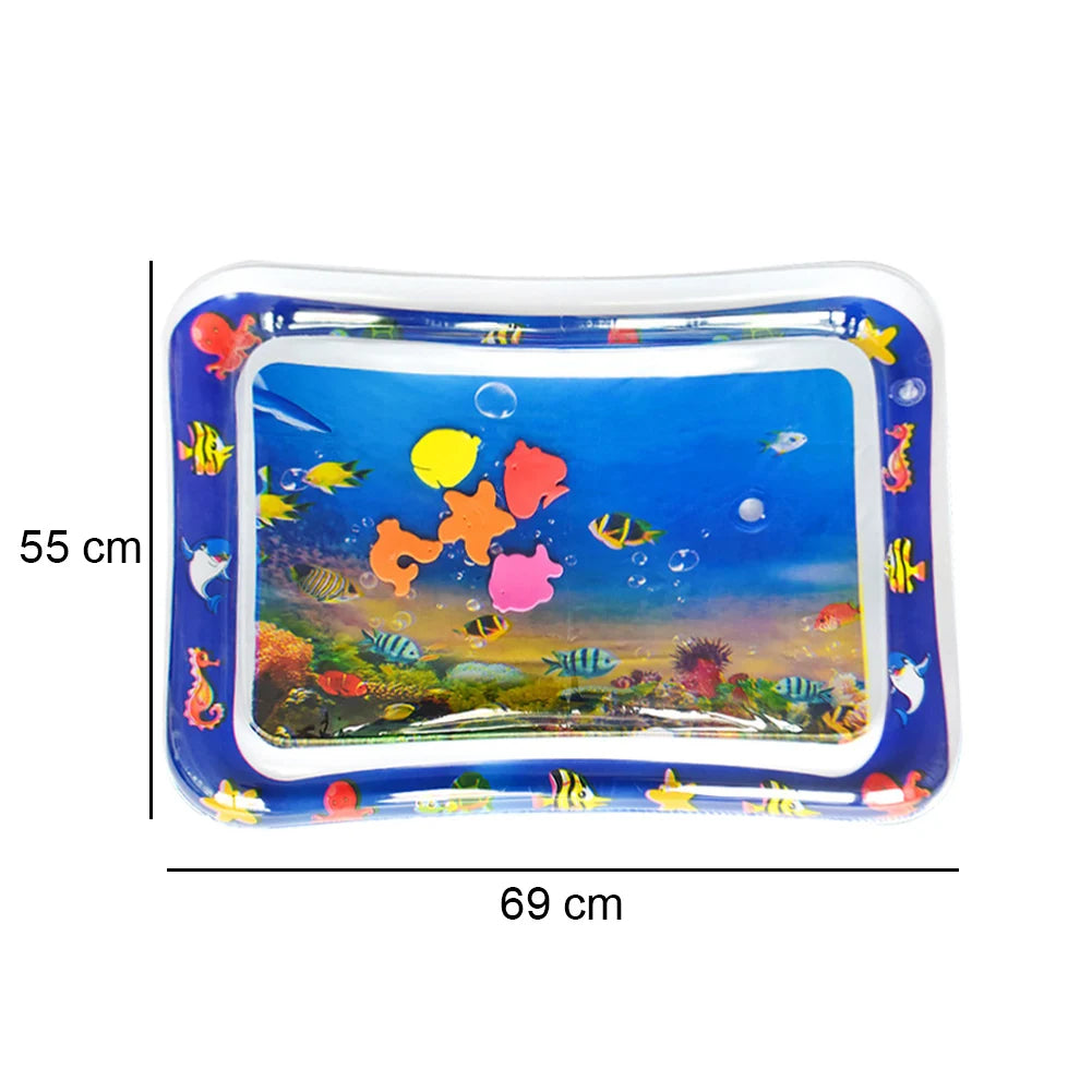 Baby Water Play Mat Inflatable Toys Children's Mat Kids Thicken PVC Playmat Toddler Activity Play Center Water Mat for Babies