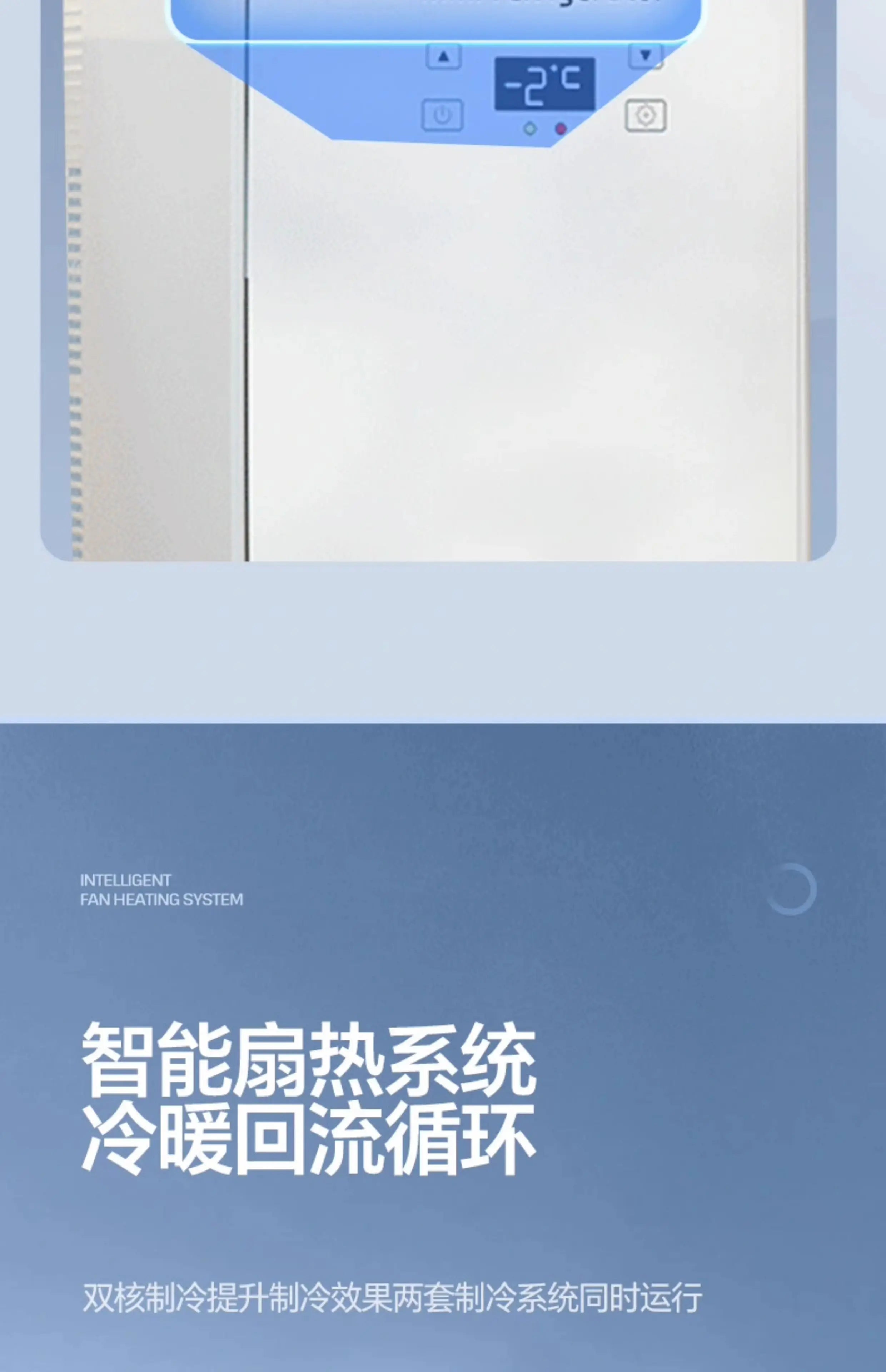 ‌Dual-Core Cooling Car Refrigerator Portable Fridge Home 35dB Low-Noise Breast Milk Chiller Office Solution w/Layered Storage