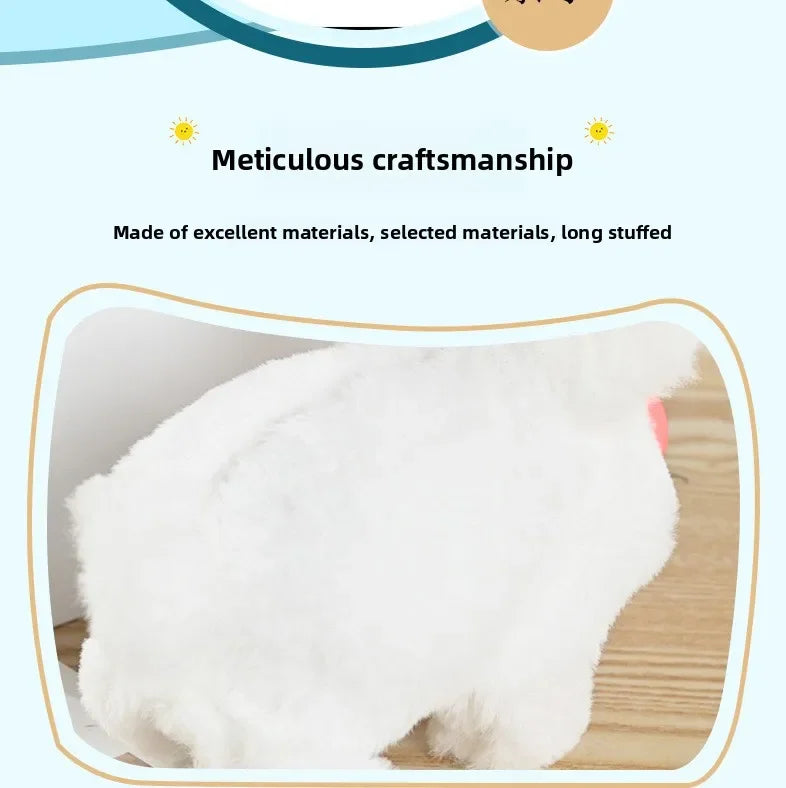 Electric Plush Leash Pig Simulation Called Walking Swing Electronic Pet Play House Doll Children's Toyshuggywuggytańczący kaktus